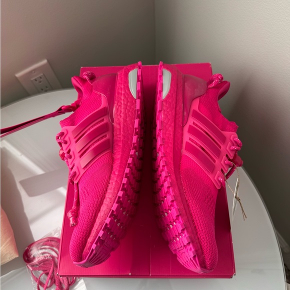 Ivy Park Adidas Hot Pink Womens Sneakers New In Box Size 8 - Picture 5 of 15